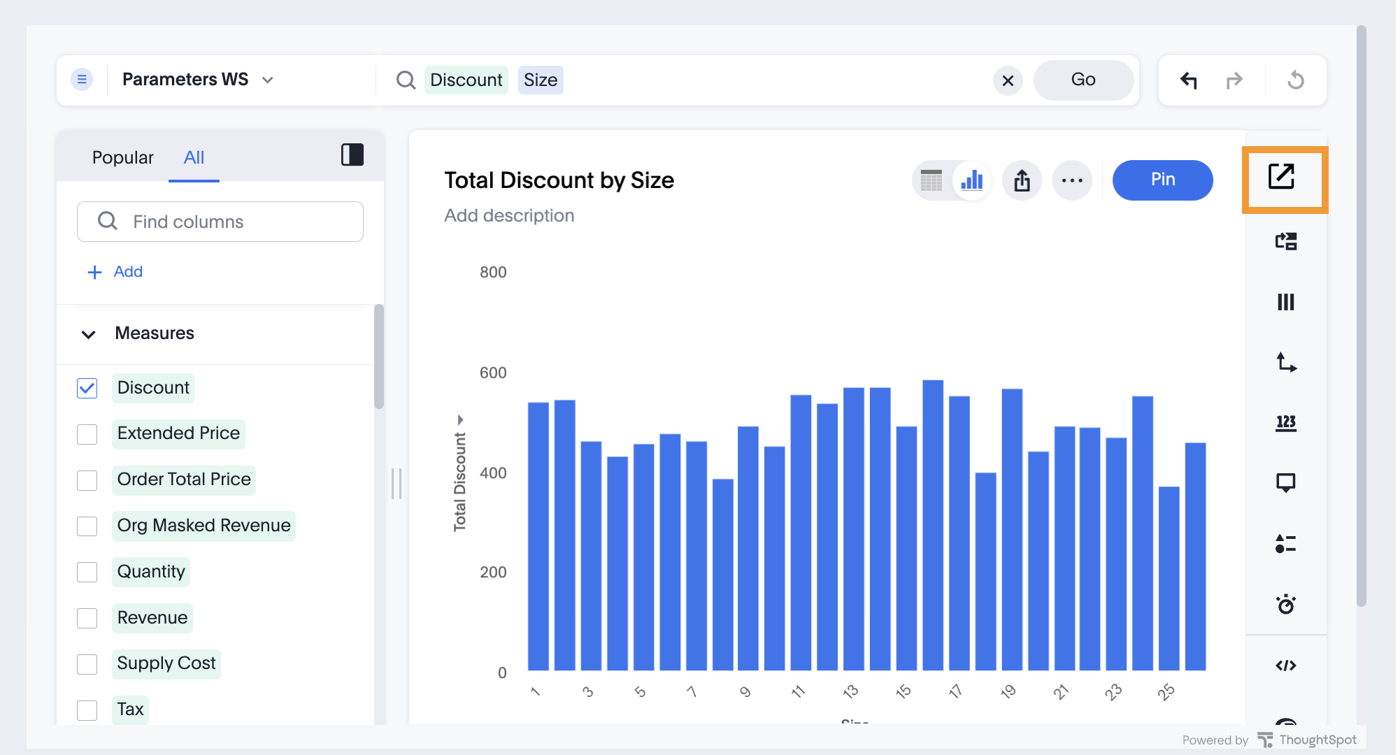 Custom chart type icon